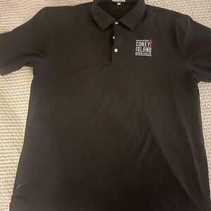 Peter Millar Black Polo Shirt